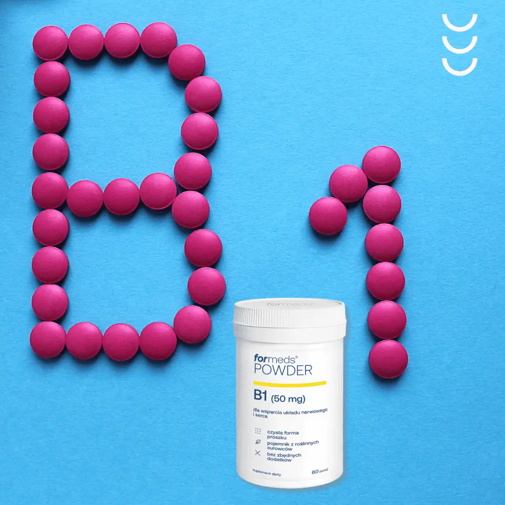 ForMeds Powder B1 Witamina B1 Tiamina 50 mg proszek – 60 porcji (48 g) — miniatura 4