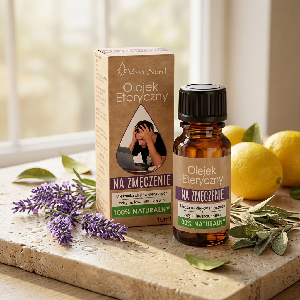 100% Naturalny Olejek Funkcjonalny – Na Zmęczenie (Vera Nord, 10 ml) — miniatura 5