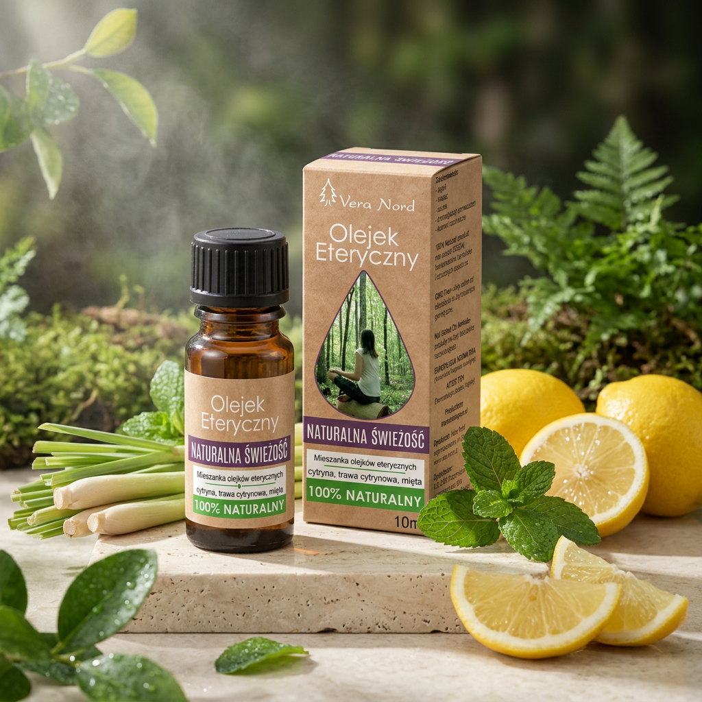 100% Naturalny Olejek Funkcjonalny – Naturalna Świeżość (Vera Nord, 10 ml) — miniatura 5