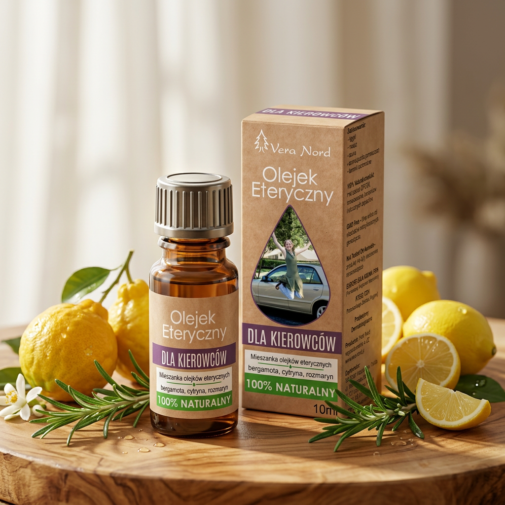 100% Naturalny Olejek Funkcjonalny – Dla Kierowców (Vera Nord, 10 ml) — miniatura 5
