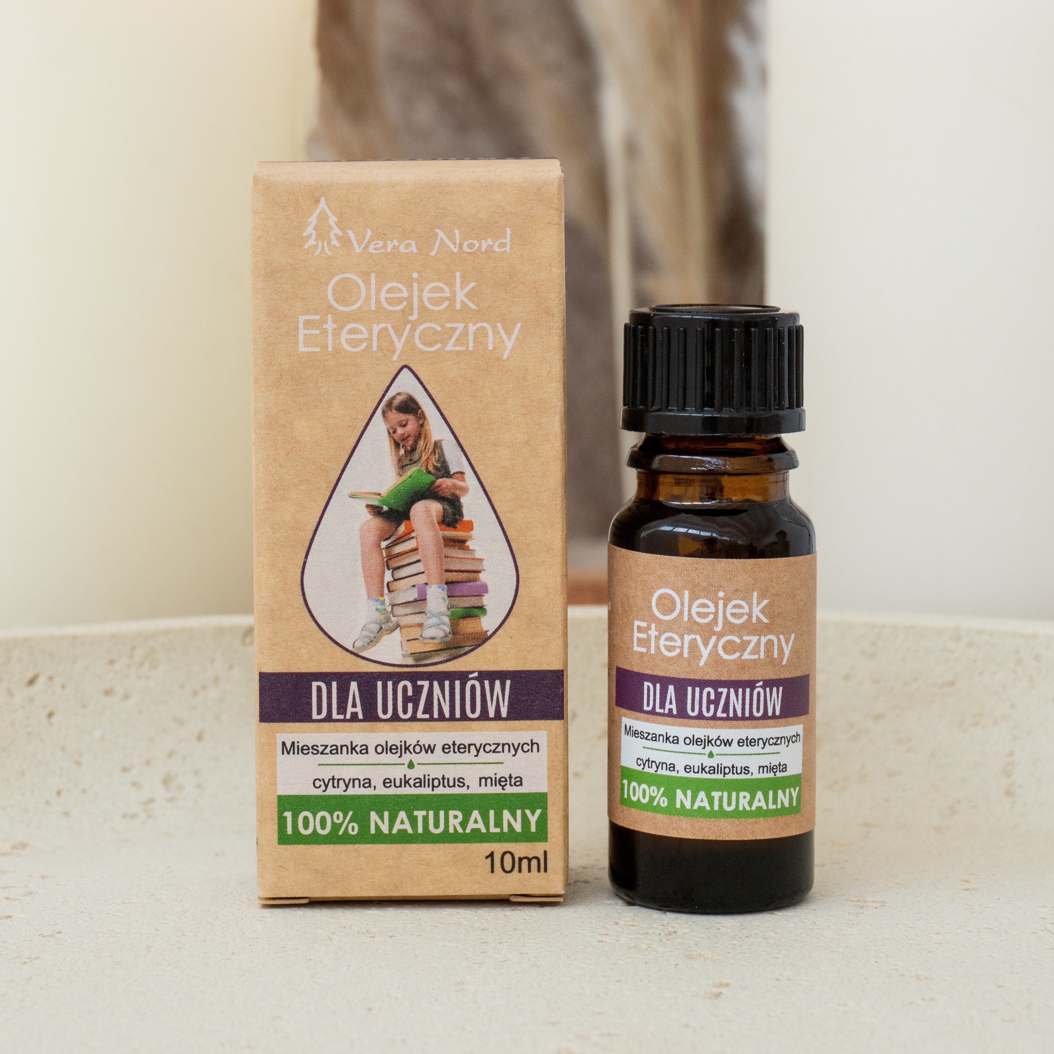 100% Naturalny Olejek Funkcjonalny – Dla Uczniów (Vera Nord, 10 ml) — miniatura 4