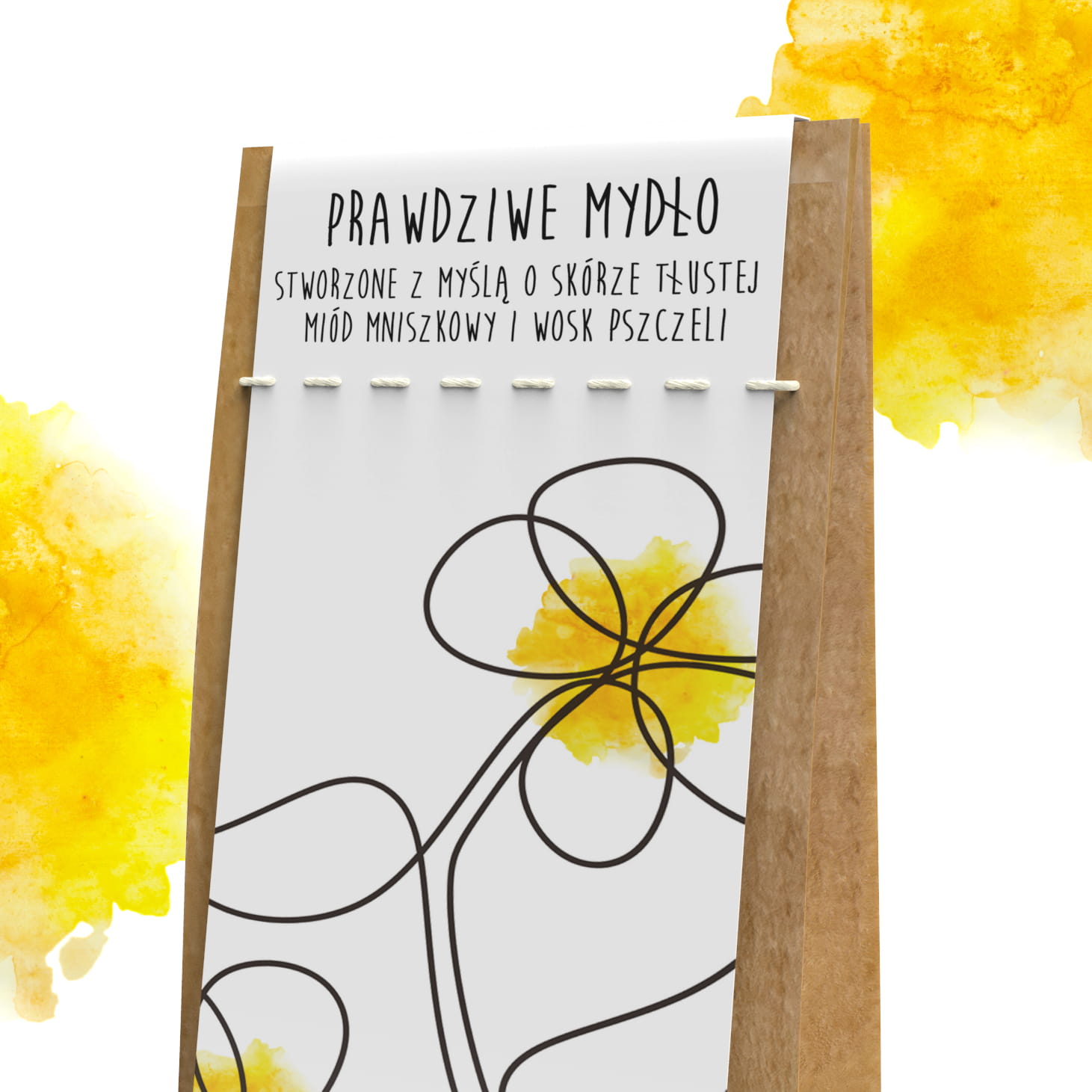 Prawdziwe Mydło do Skóry Tłustej (Miód i Wosk Pszczeli) – Lab Nature — miniatura 2