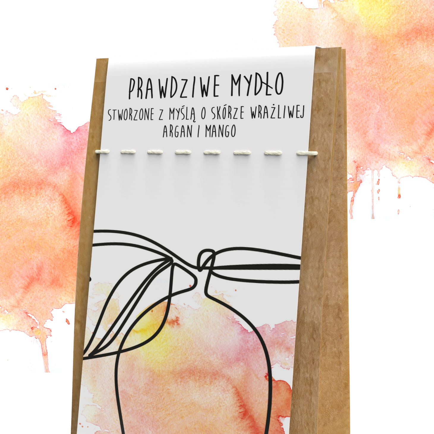 Prawdziwe Mydło do Skóry Wrażliwej (Argan i Mango) – Lab Nature — miniatura 2