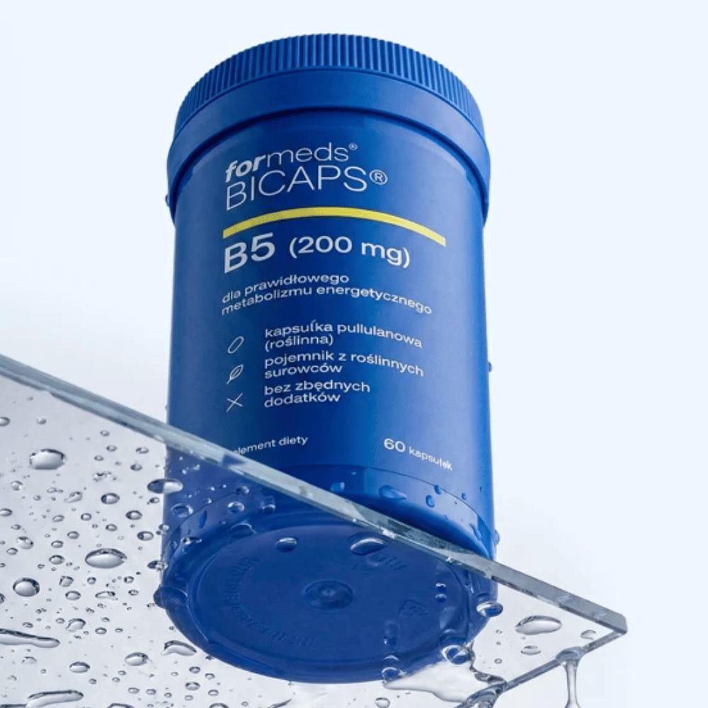 ForMeds Bicaps B5 Kwas pantotenowy 500 mg kapsułki – 60 kaps. — miniatura 5