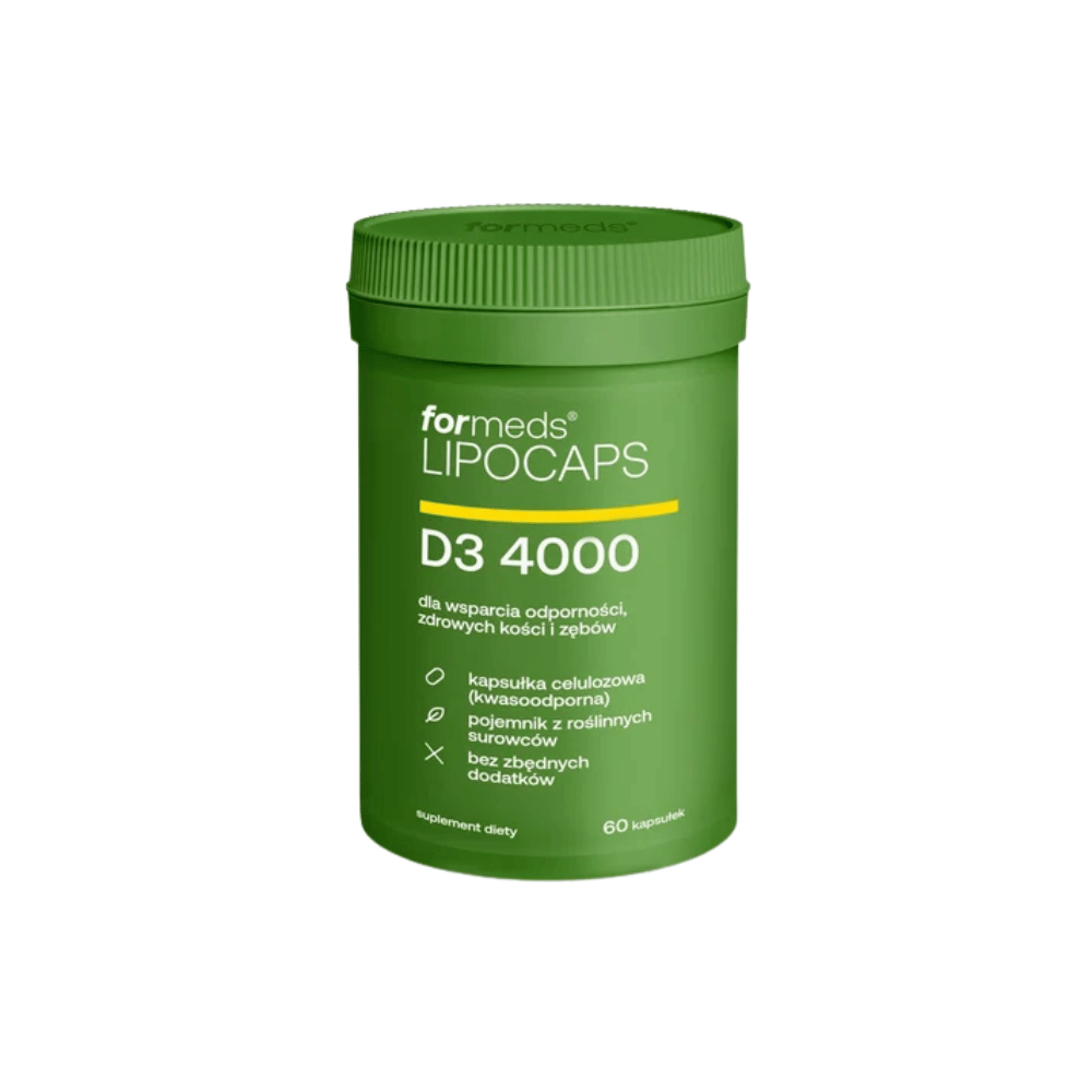 ForMeds Lipocaps D3 4000 Witamina D3 kapsułki – 120 kaps.