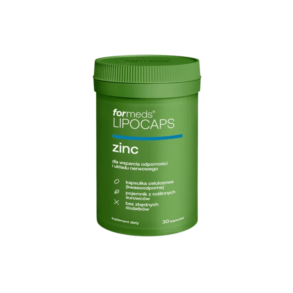 ForMeds Lipocaps Zinc Cynk liposomalny kapsułki – 60 kaps.