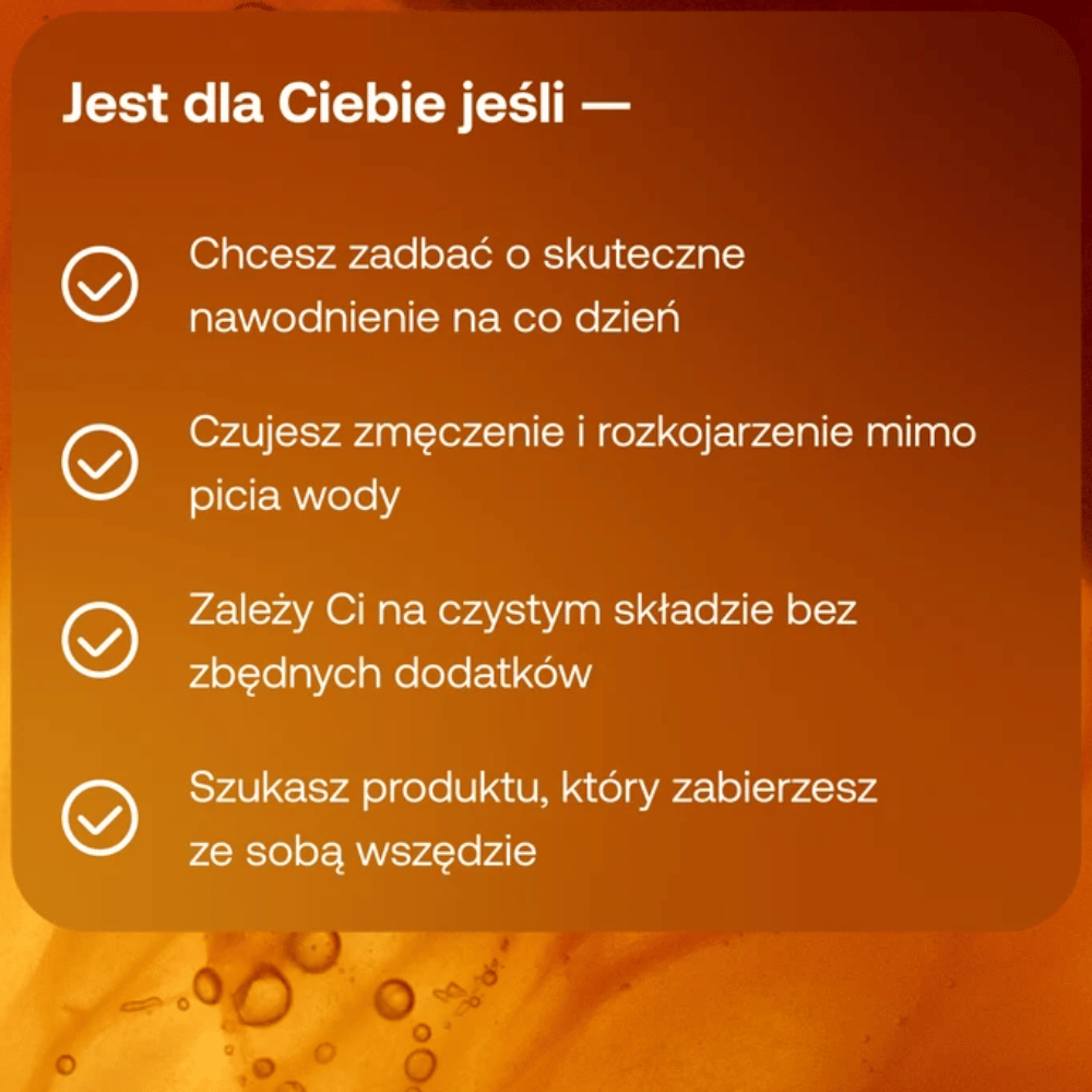 ForMeds Pure Hydration Elektrolity pomarańcza saszetki – 14 saszetek — miniatura 5