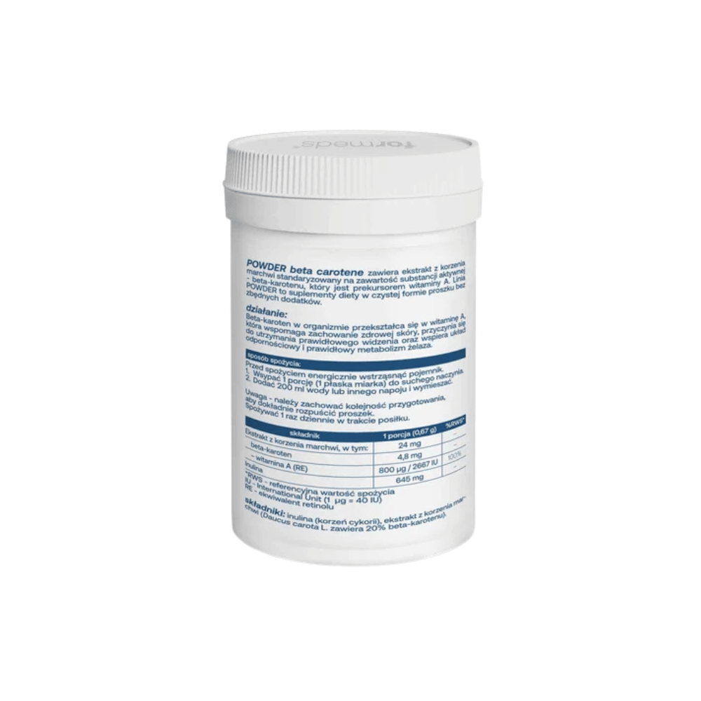 ForMeds Powder Beta-Carotene Beta-karoten proszek – 45 g — miniatura 3