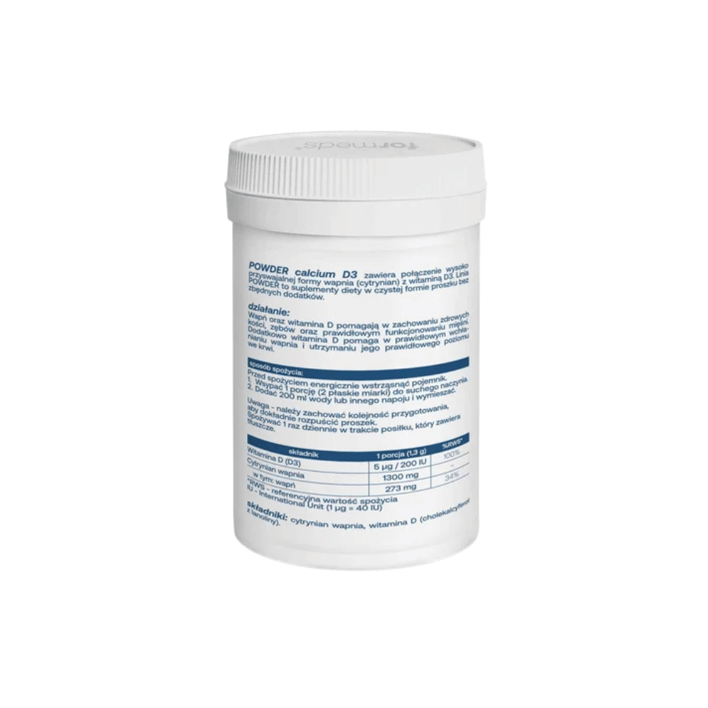 ForMeds Powder Calcium D3 Wapń z witaminą D3 proszek – 78 g — miniatura 3