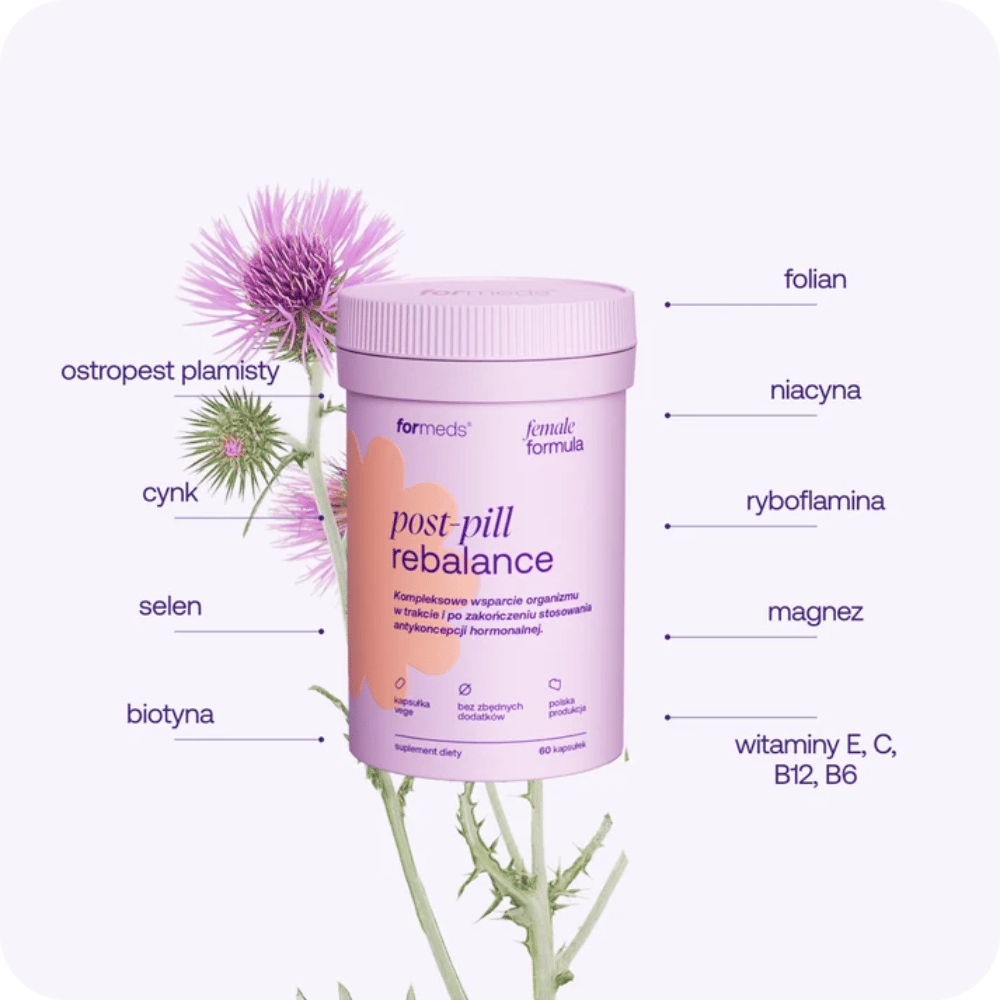 ForMeds Female Formula Post-Pill Rebalance kapsułki – 60 kaps. — miniatura 3