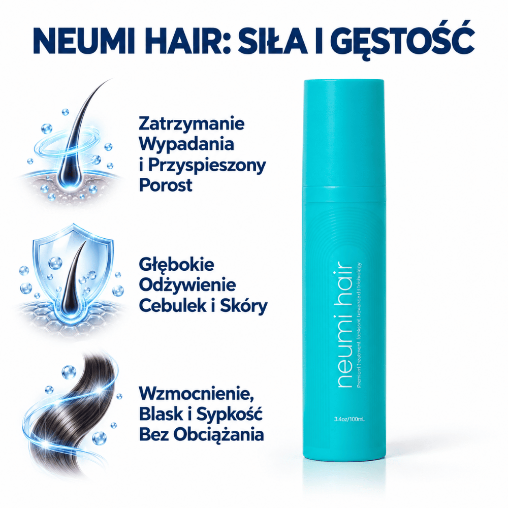 Neumi Hair – Zaawansowana Kuracja do Włosów i Skóry Głowy w Sprayu (Technologia Nano), 100 ml — miniatura 5