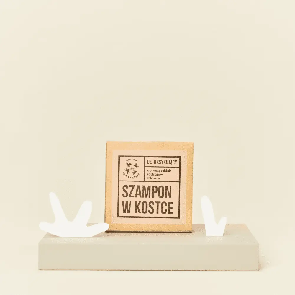 4 Szpaki - Detoksykujący szampon w kostce — miniatura 2