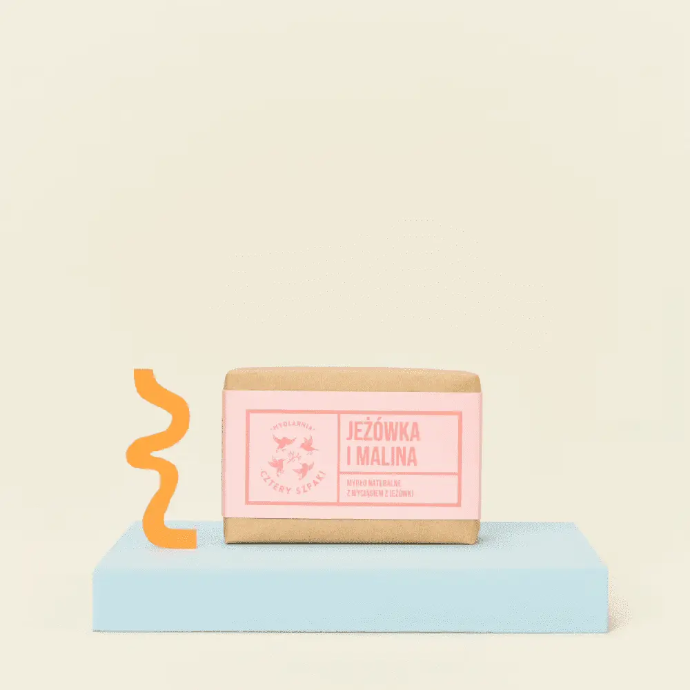 4 Szpaki - Mydło Jeżówka i Malina z wyciągiem z jeżówki — miniatura 2