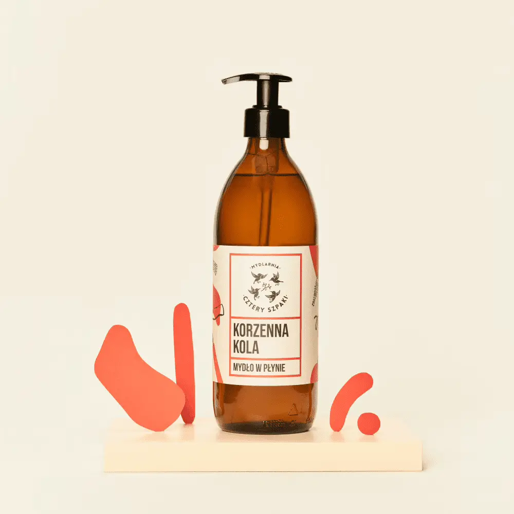 4 Szpaki - Mydło w płynie Korzenna kola — miniatura 2