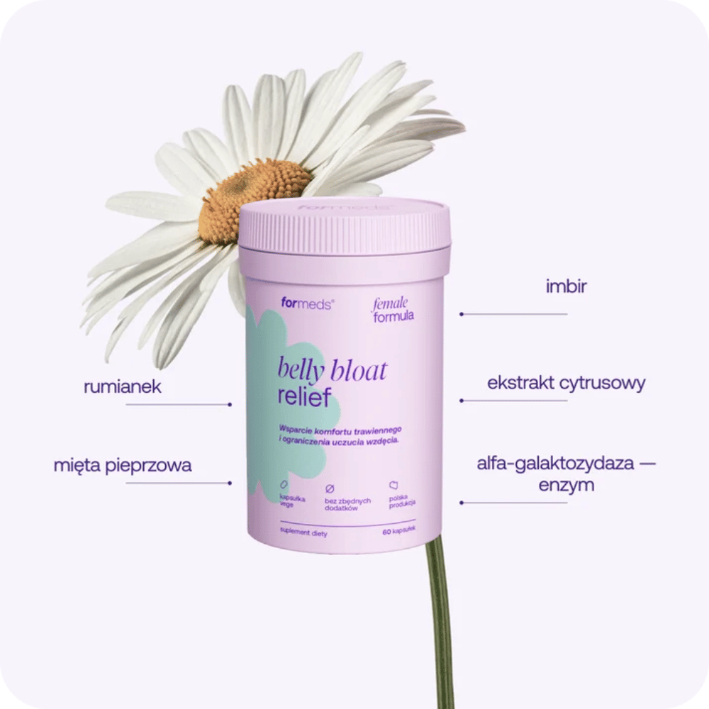 ForMeds Female Formula Belly Bloat Relief kapsułki – 60 kaps. — miniatura 3