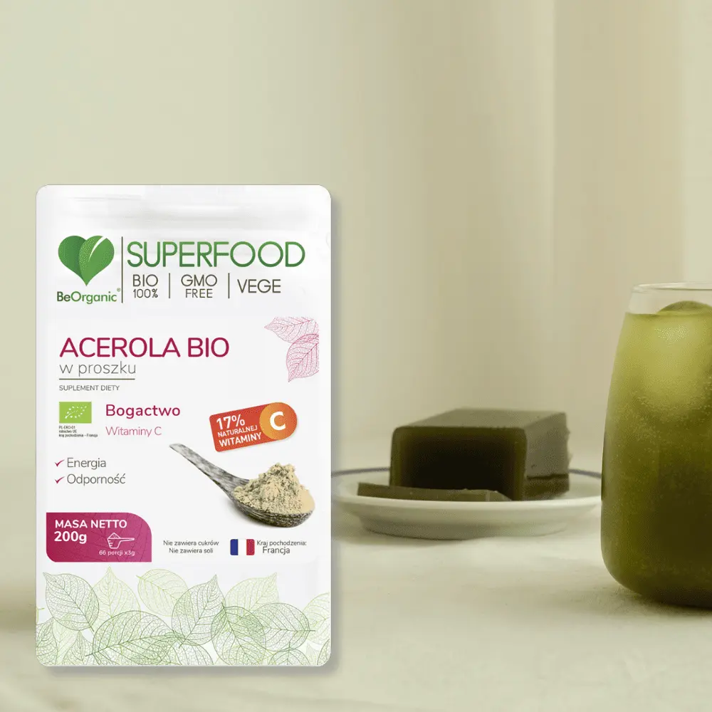 Acerola BIO BeOrganic - naturalna bomba witaminy C — miniatura 4