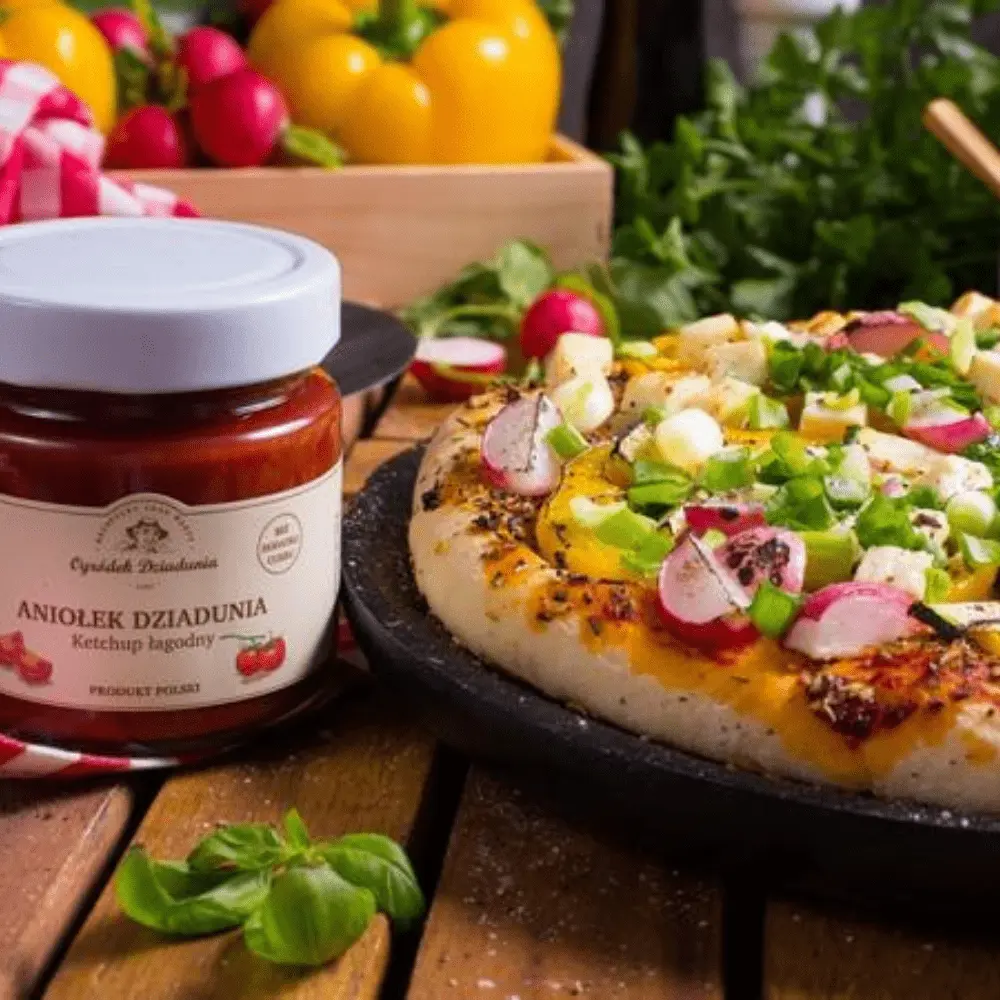 Aniołek Dziadunia - Łagodny Ketchup z Polskich Pomidorów — miniatura 2