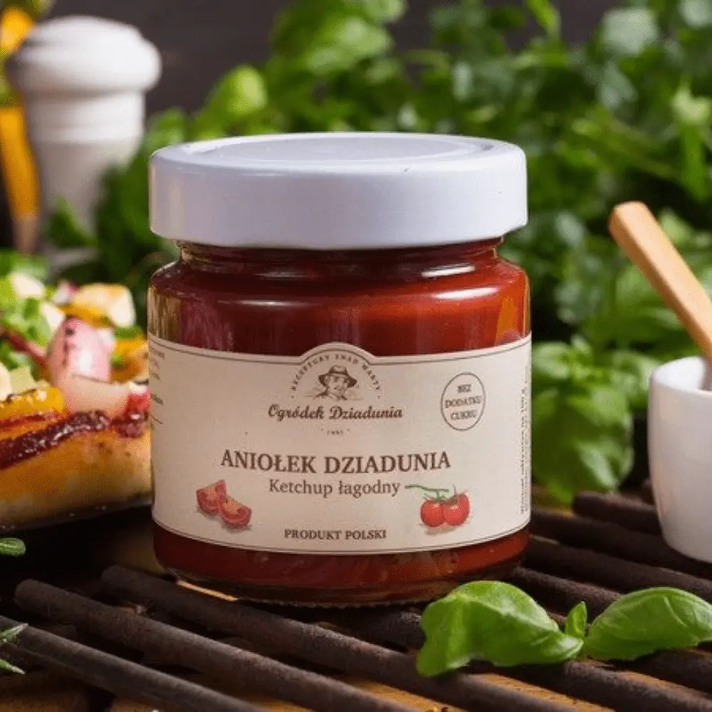 Aniołek Dziadunia - Łagodny Ketchup z Polskich Pomidorów — miniatura 3