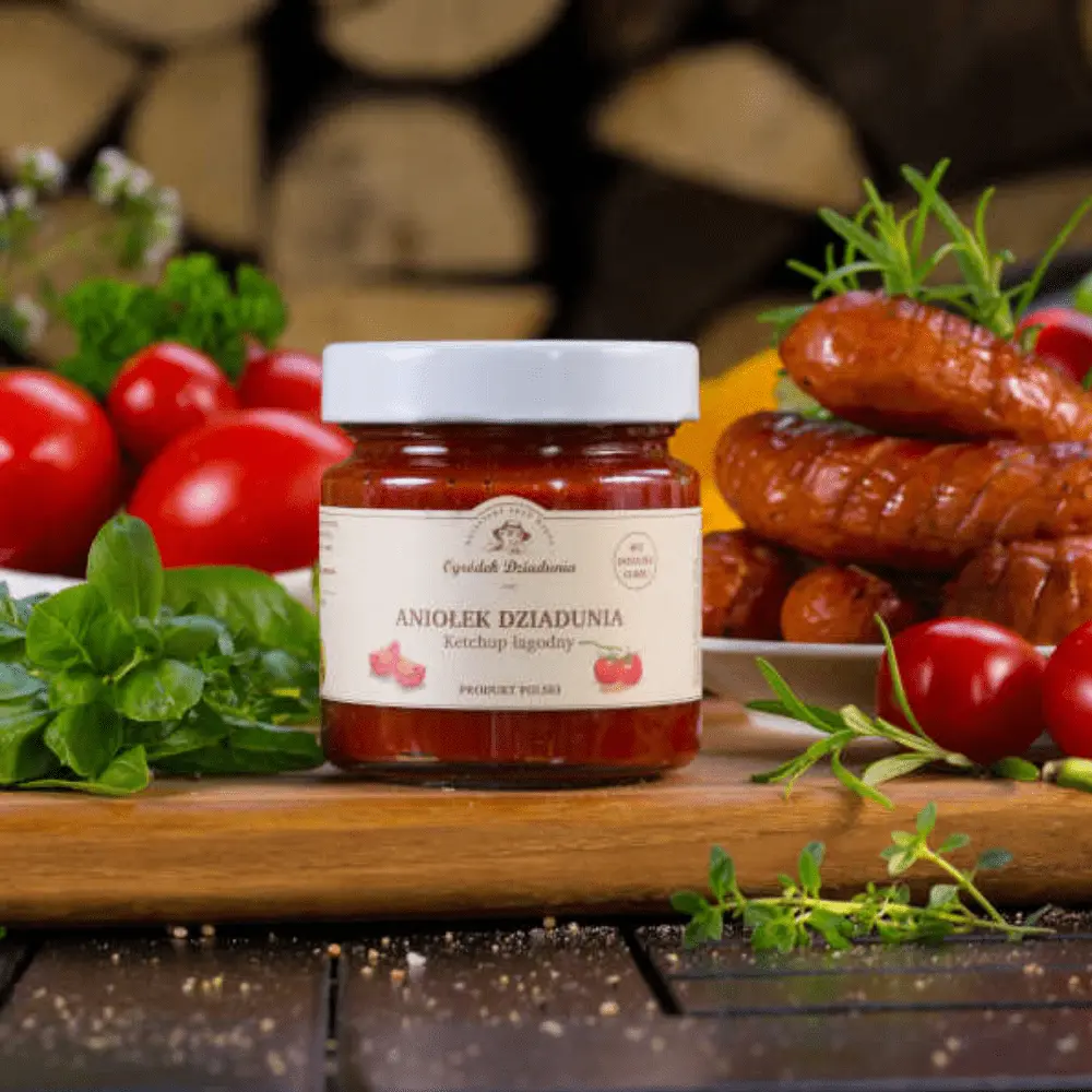 Aniołek Dziadunia - Łagodny Ketchup z Polskich Pomidorów — miniatura 4