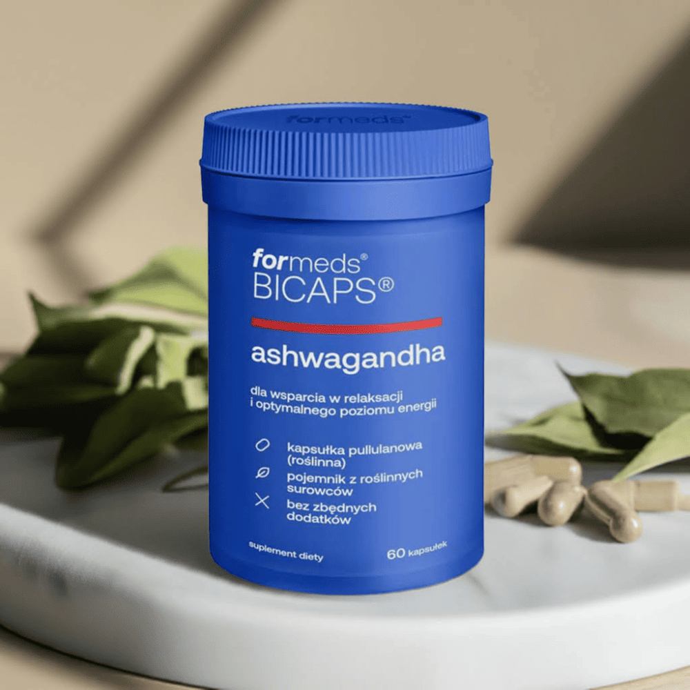 Ashwagandha kapsułki ForMeds BICAPS - 290 mg ekstraktu z witanolidami — miniatura 3