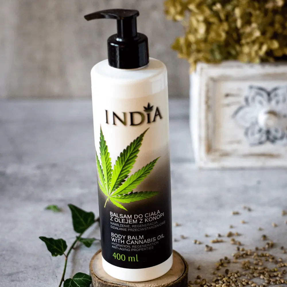 Balsam do ciała z olejem konopnym - głębokie i intensywne nawilżenie (400 ml) — miniatura 3