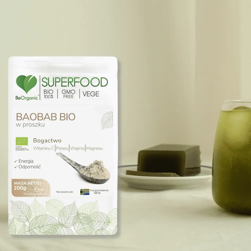 Baobab BIO BeOrganic w proszku – afrykańskie superowoce — miniatura 4