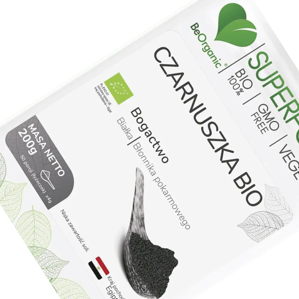 BeOrganic Czarnuszka BIO 200g od Medicaline — miniatura 3