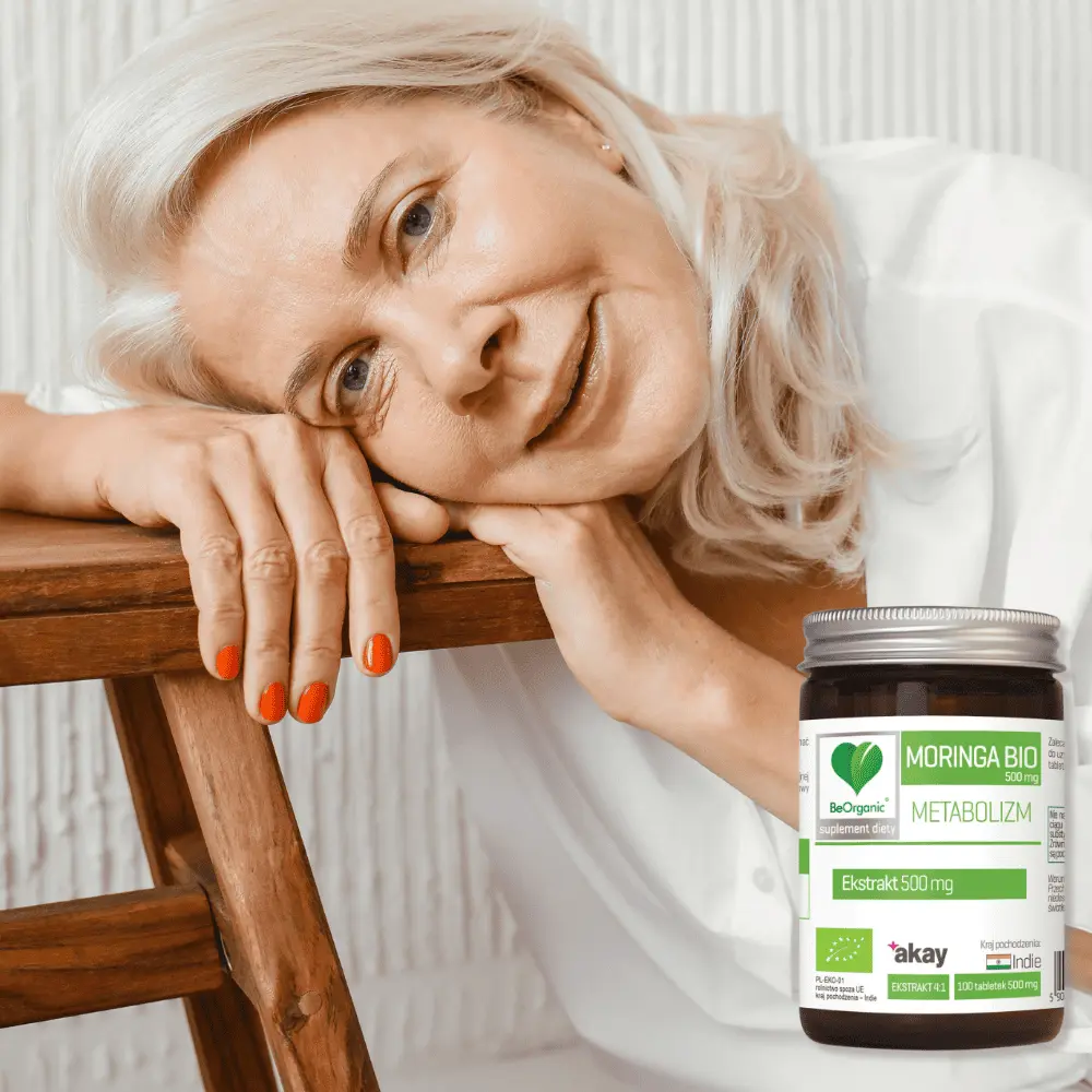 BeOrganic Metabolizm Moringa ekstrakt BIO, 500mg od Medicaline — miniatura 3