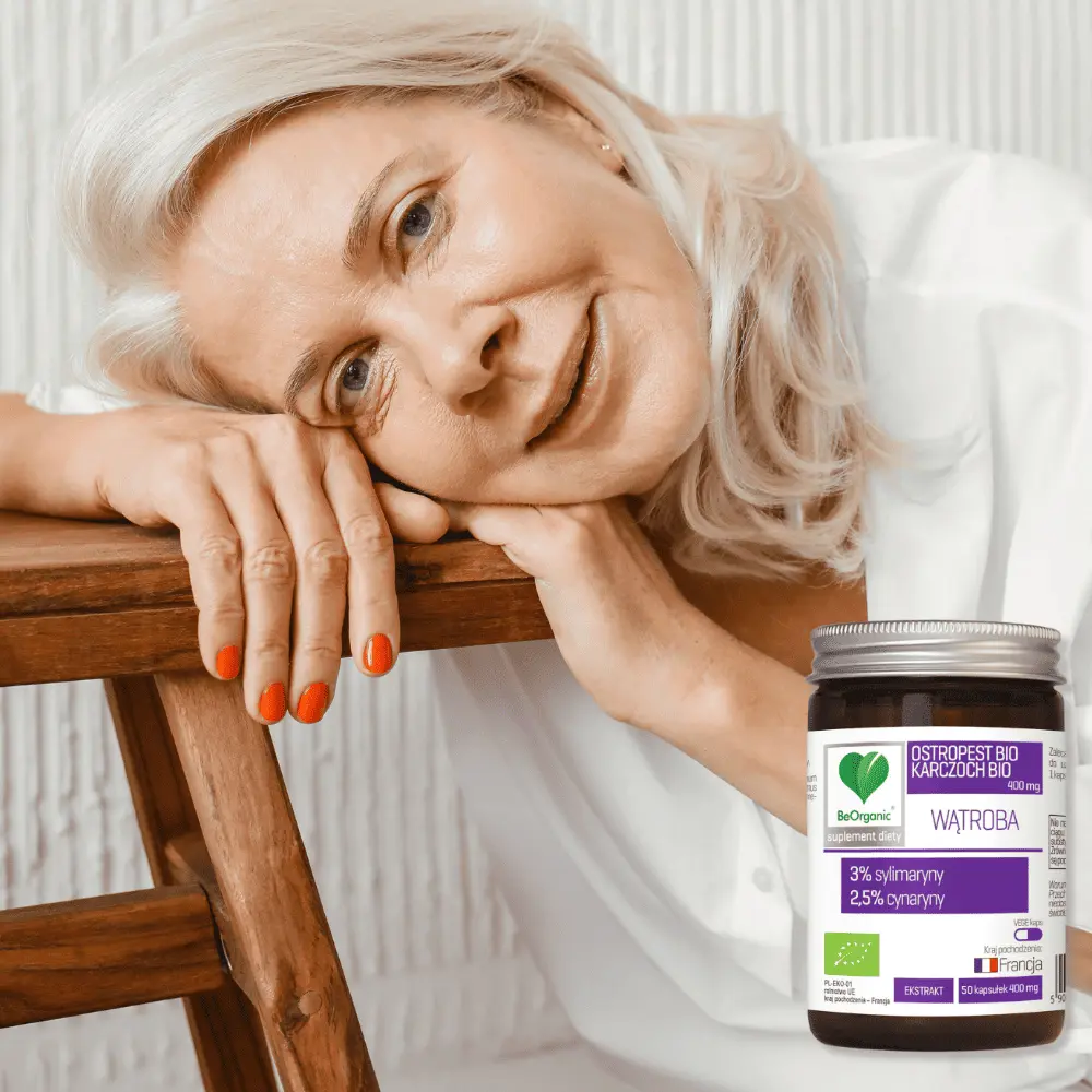 BeOrganic Wątroba Ostropest BIO 3% + Karczoch BIO 2,5%,  400mg od Medicaline — miniatura 4