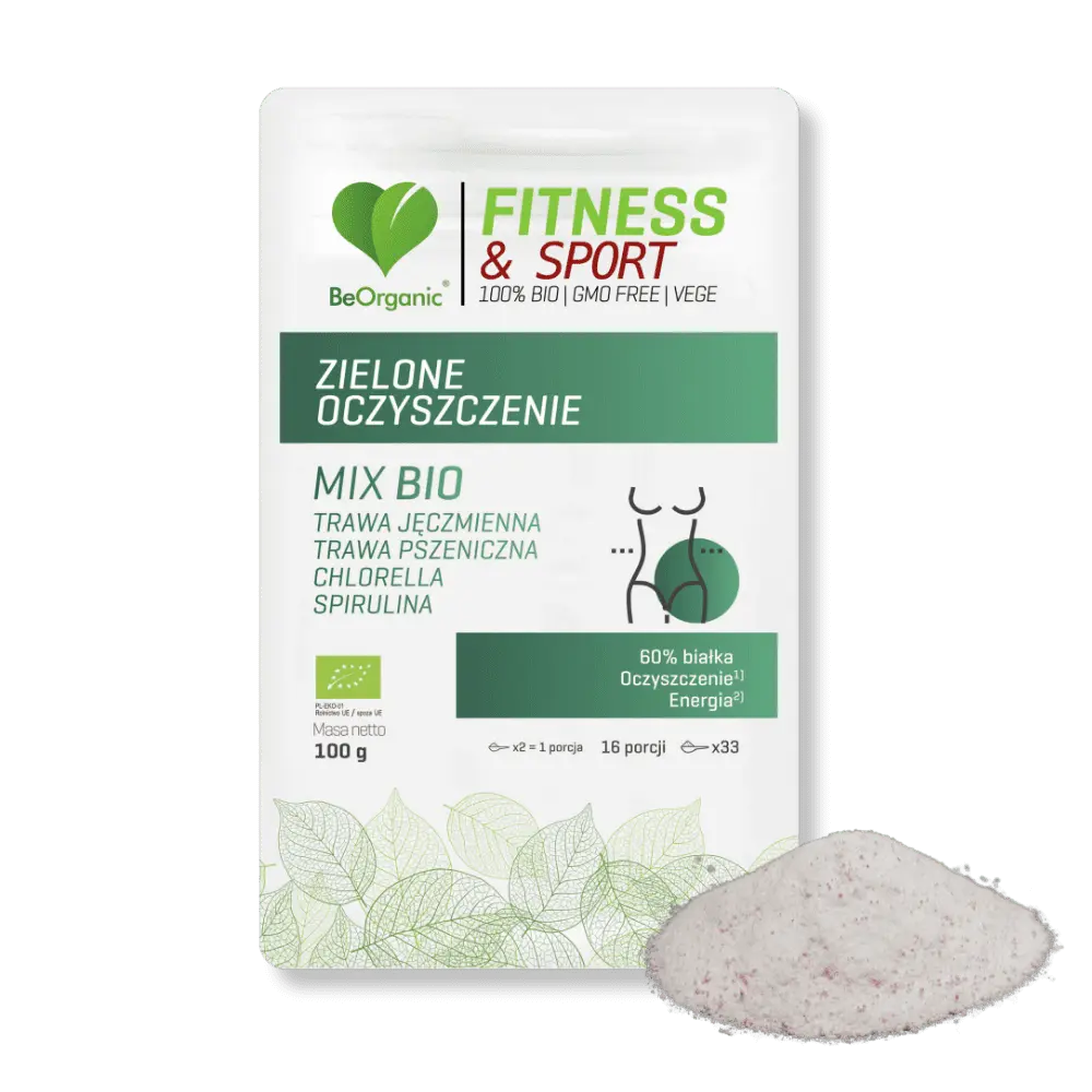 BeOrganic Zielone Oczyszczenia BIO 100g — miniatura 2