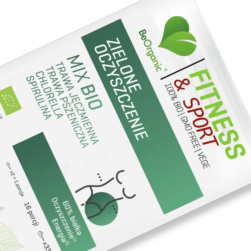 BeOrganic Zielone Oczyszczenia BIO 100g — miniatura 3