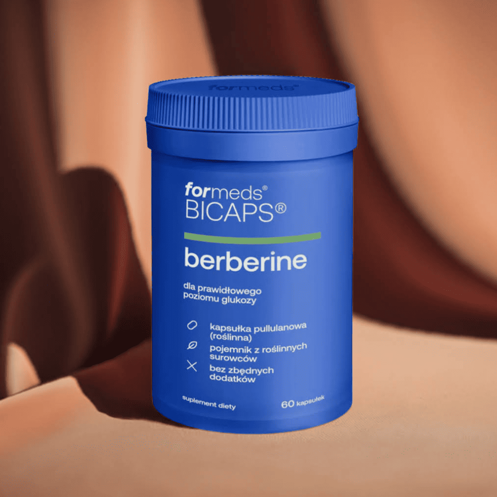 BICAPS Berberine - Berberyna 485 mg (60 kapsułek) - Formeds — miniatura 2