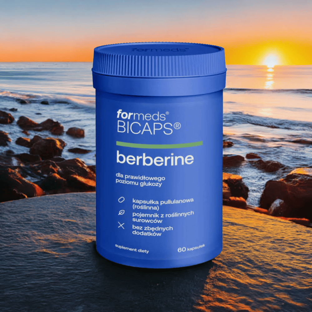 BICAPS Berberine - Berberyna 485 mg (60 kapsułek) - Formeds — miniatura 4