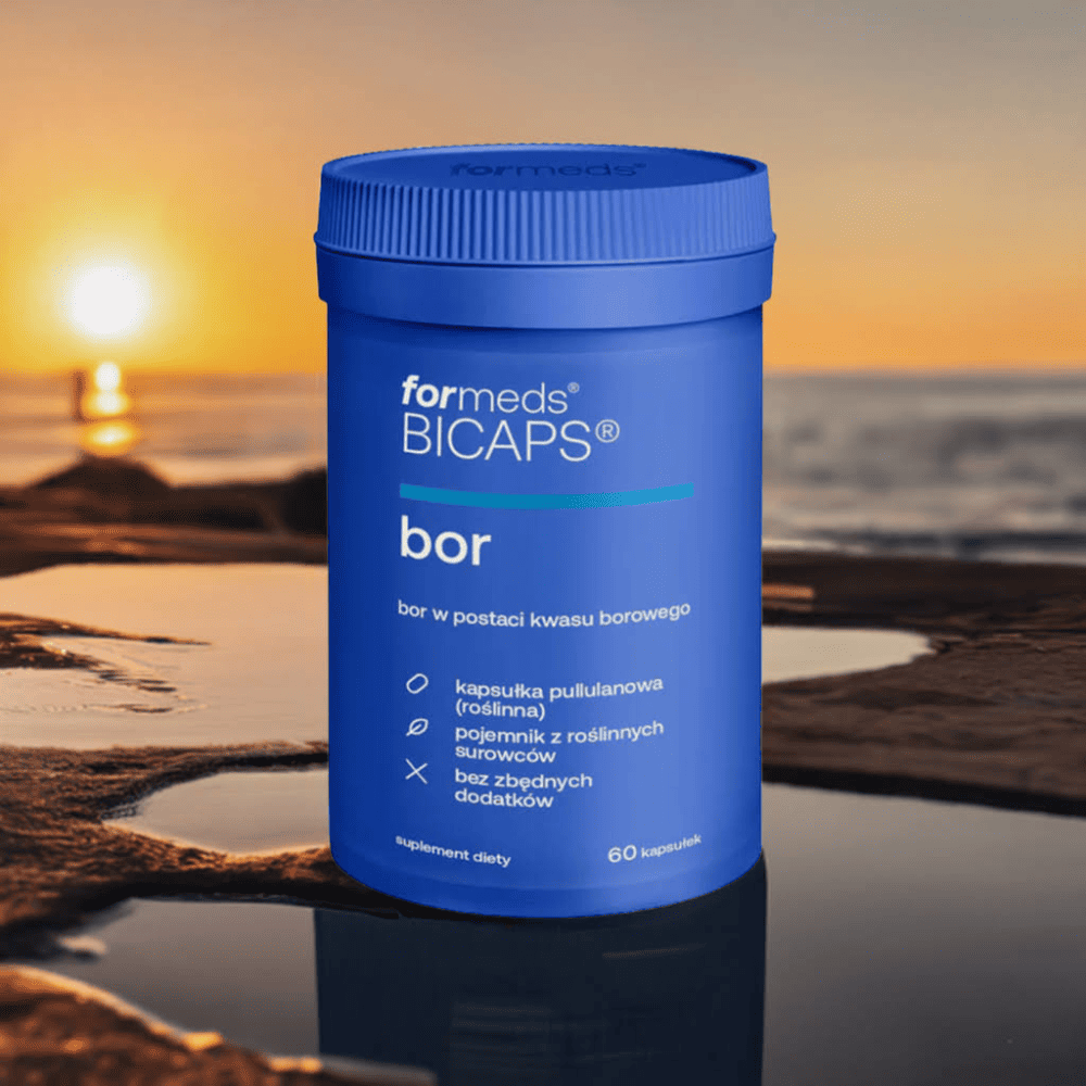 BICAPS Bor - Suplementacja Borem 3 mg, Równowaga Hormonalna i Zdrowe Stawy, Wsparcie Metabolizmu Kości — miniatura 3