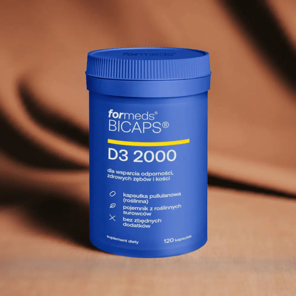 Bicaps D3 2000 - Czysta Witamina D3 (120 kapsułek) - Formeds — miniatura 2