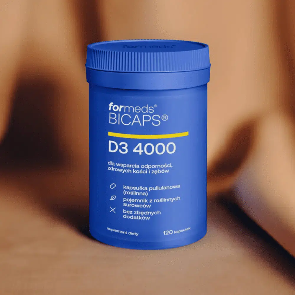 Bicaps D3 4000 - Czysta Witamina D3 (120 kapsułek) - Formeds — miniatura 2