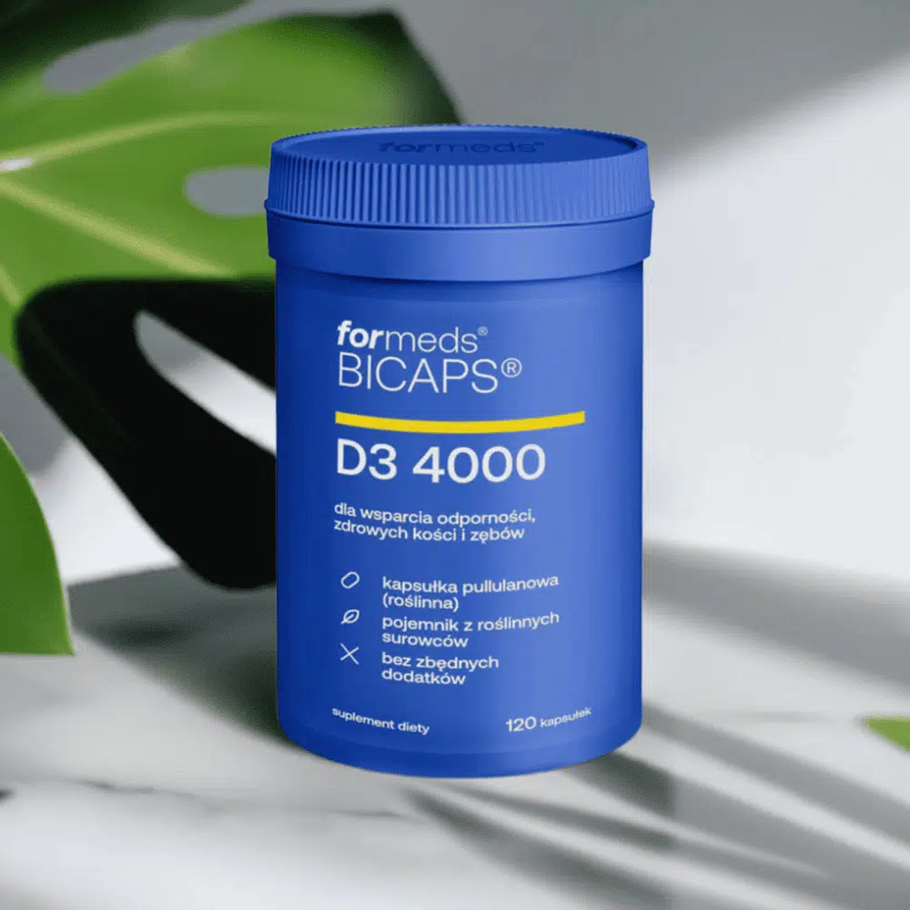 Bicaps D3 4000 - Czysta Witamina D3 (120 kapsułek) - Formeds — miniatura 3