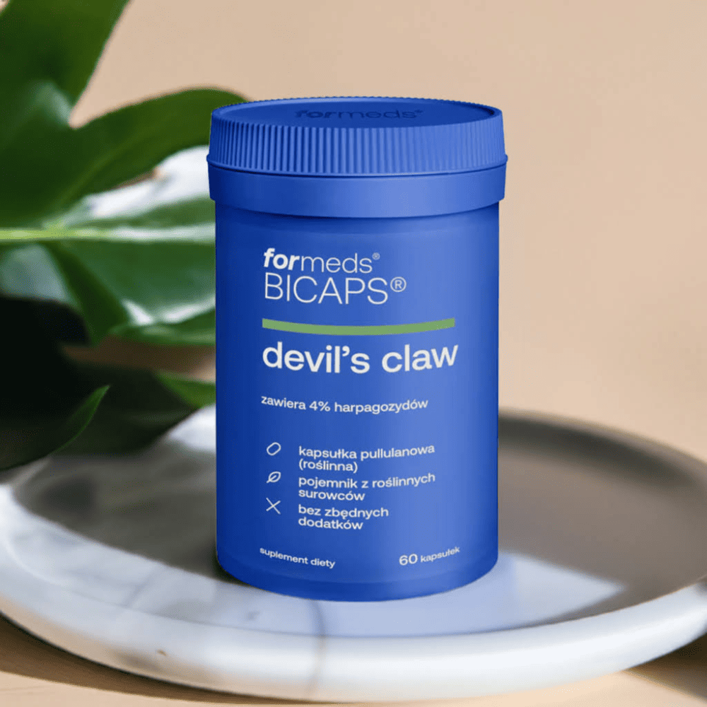 Bicaps DEVIL'S CLAW - Diabelski Pazur 400 mg (60 kapsułek) - Formeds — miniatura 3