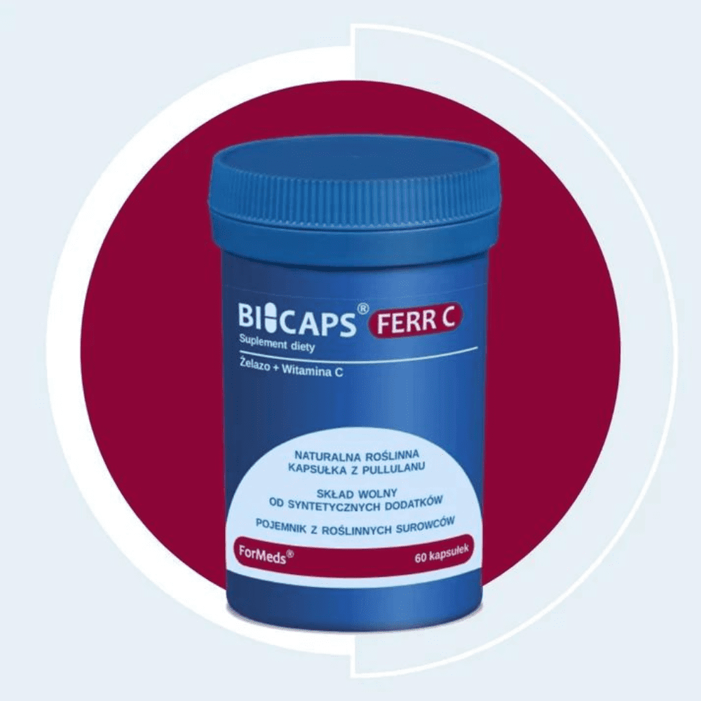 Bicaps Ferr C od Formeds - Żelazo + witamina C — miniatura 2