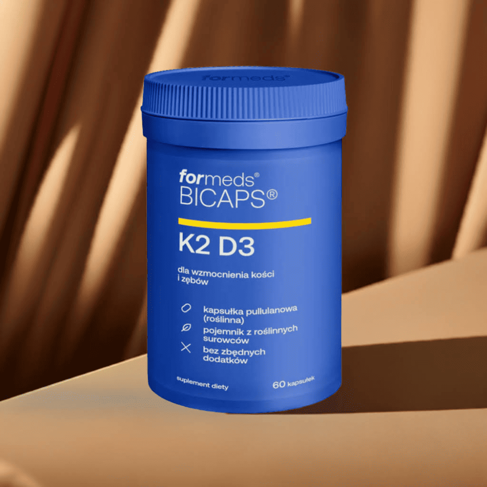 BICAPS K2 D3 - Witamina K2 MK-7 (200 μg) z Witaminą D3 (4000 IU), Zdrowe Kości i Odporność — miniatura 3
