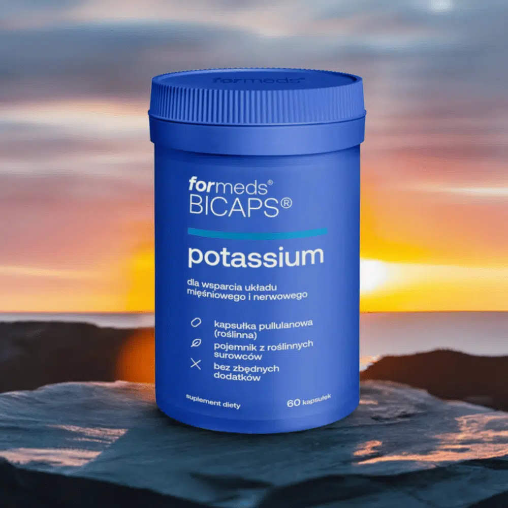 BICAPS POTASSIUM - Cytrynian Potasu 360 mg - 60 kapsułek - ForMeds — miniatura 4