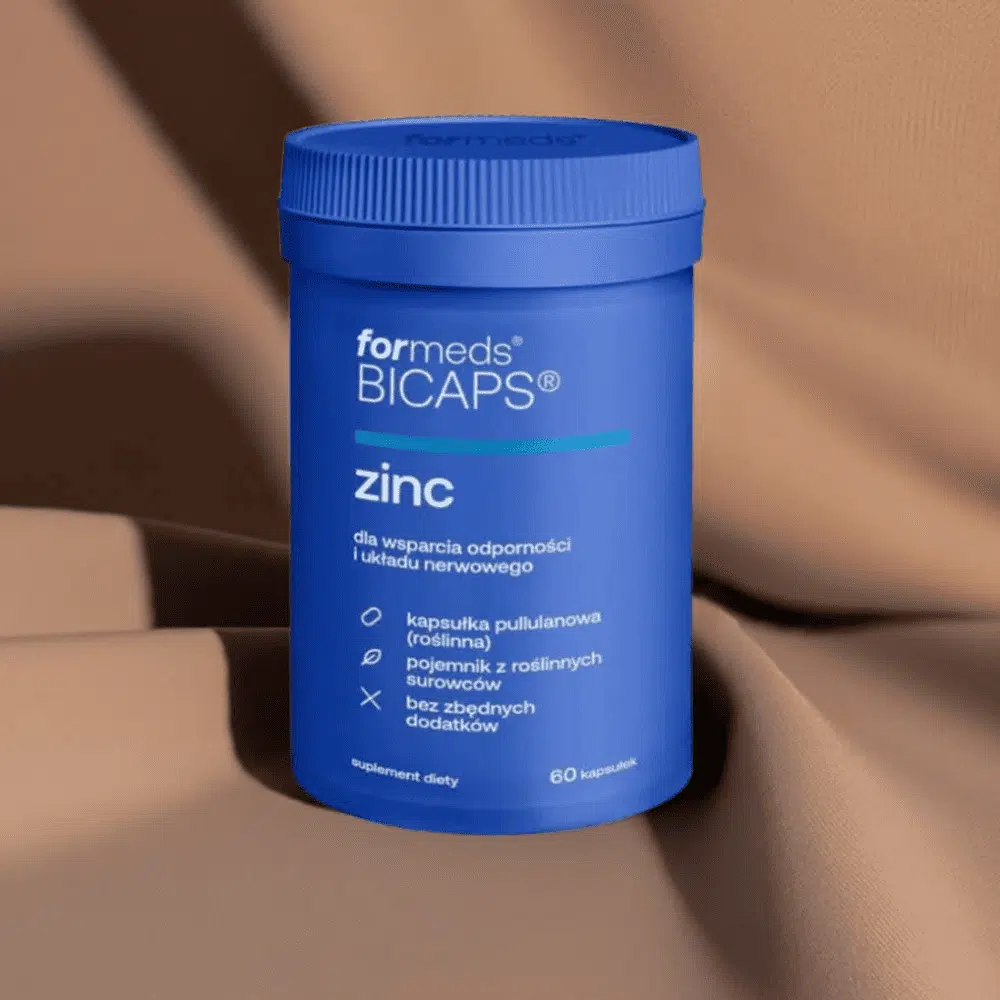 BICAPS ZINC - Cytrynian Cynku 25 mg + Miedź 2,5 mg - 60 kapsułek - ForMeds — miniatura 2
