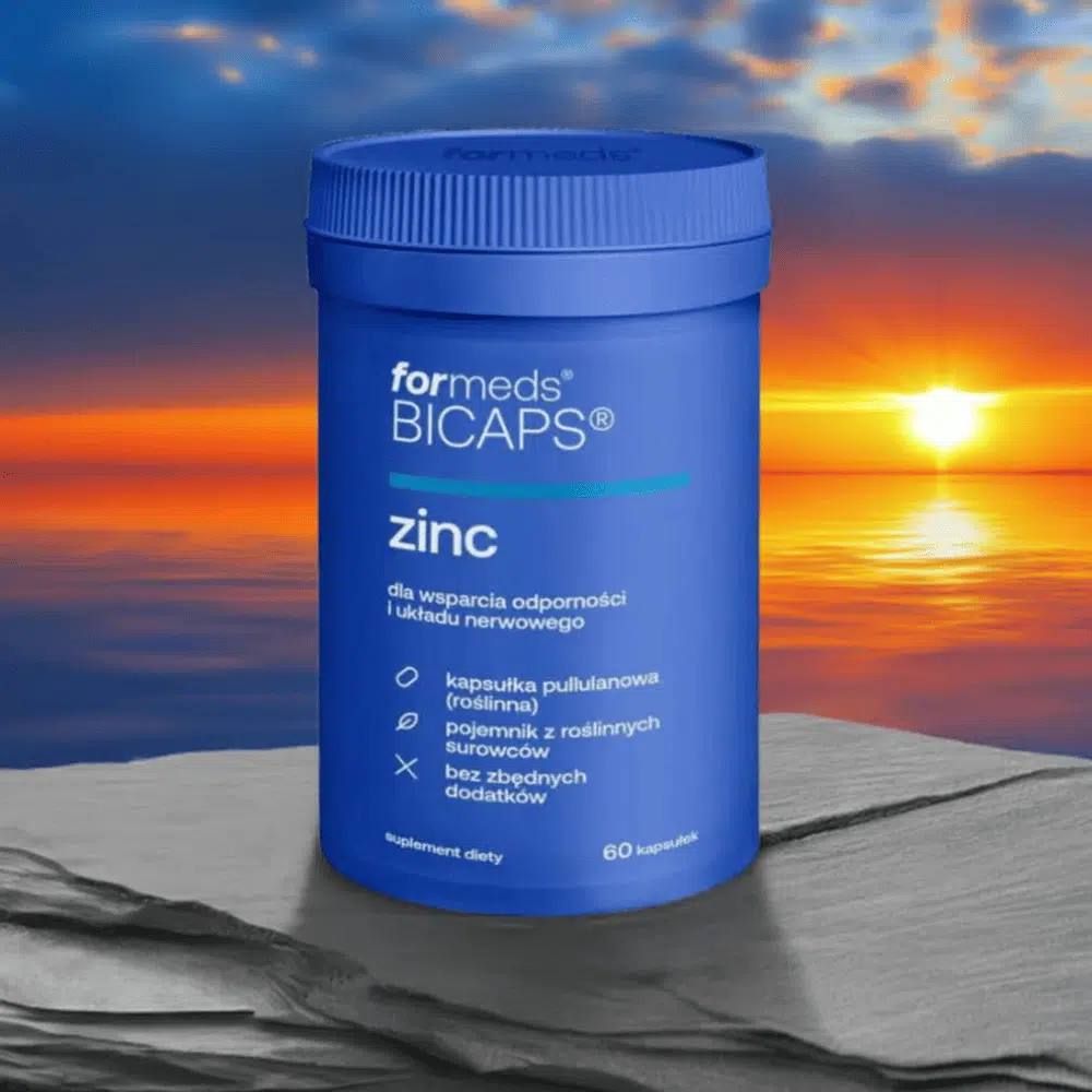 BICAPS ZINC - Cytrynian Cynku 25 mg + Miedź 2,5 mg - 60 kapsułek - ForMeds — miniatura 4