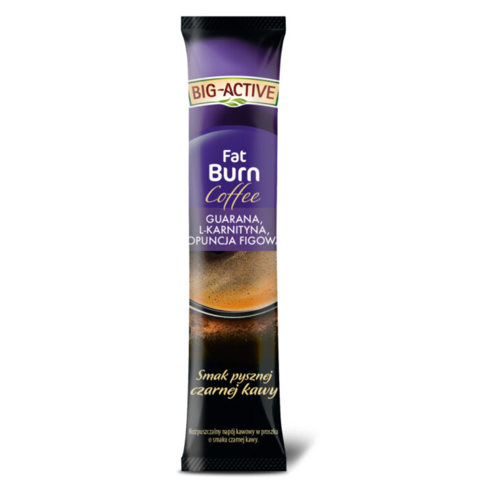 Big-Active Coffee Fat Burn – Kawa na Odchudzanie (10 saszetek) — miniatura 3