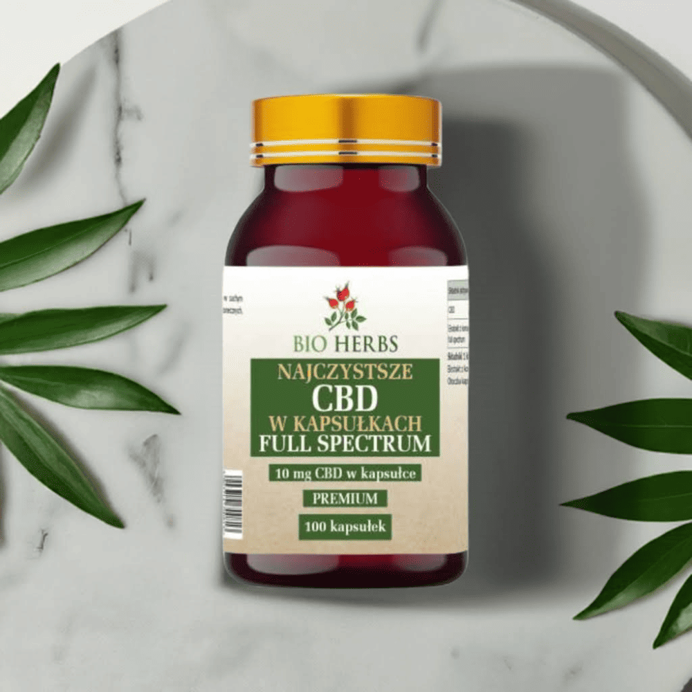 CBD Full Spectrum 10 mg Bio-Herbs - Zrównoważona dawka w wygodnych kapsułkach - 100 szt. — miniatura 3