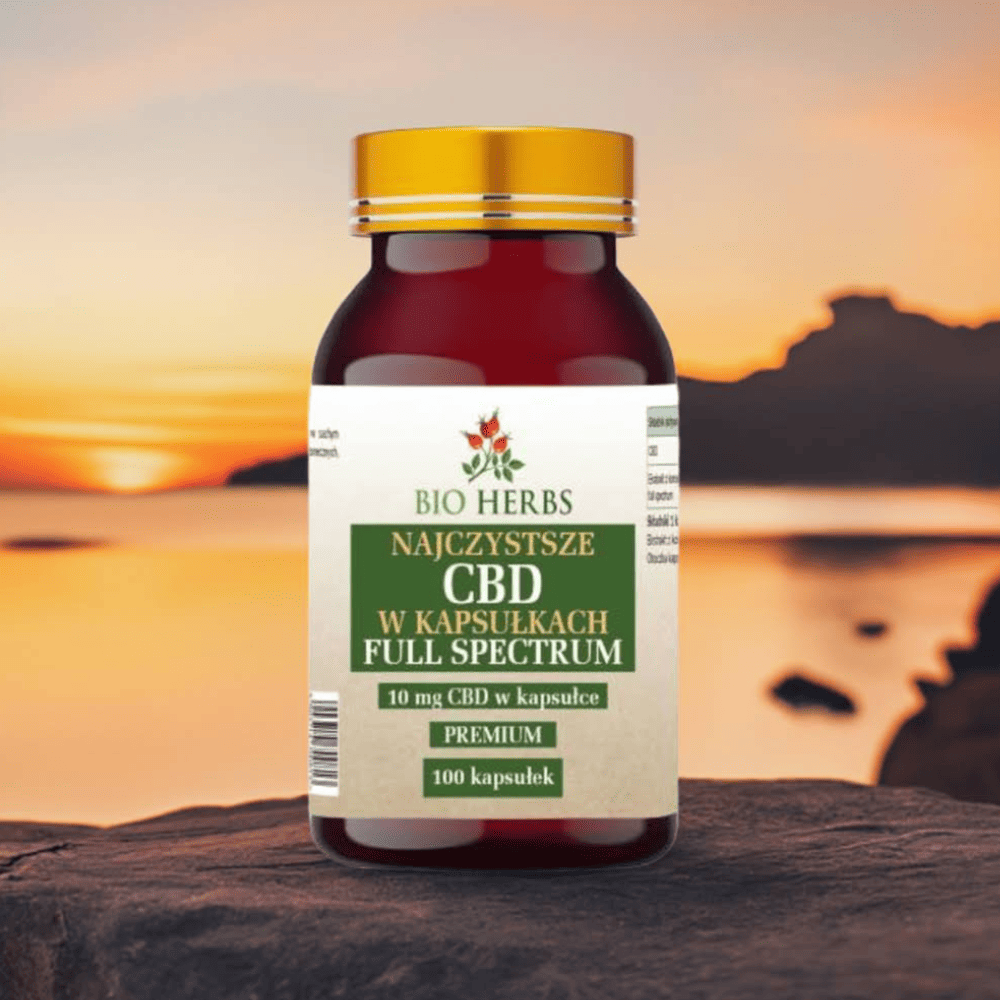 CBD Full Spectrum 10 mg Bio-Herbs - Zrównoważona dawka w wygodnych kapsułkach - 100 szt. — miniatura 4