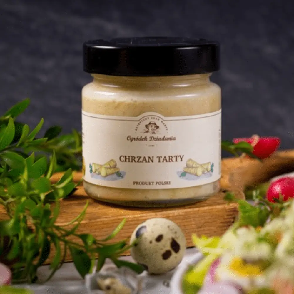 Chrzan tarty Ogródek Dziadunia - tradycyjny smak w Twojej kuchni — miniatura 2