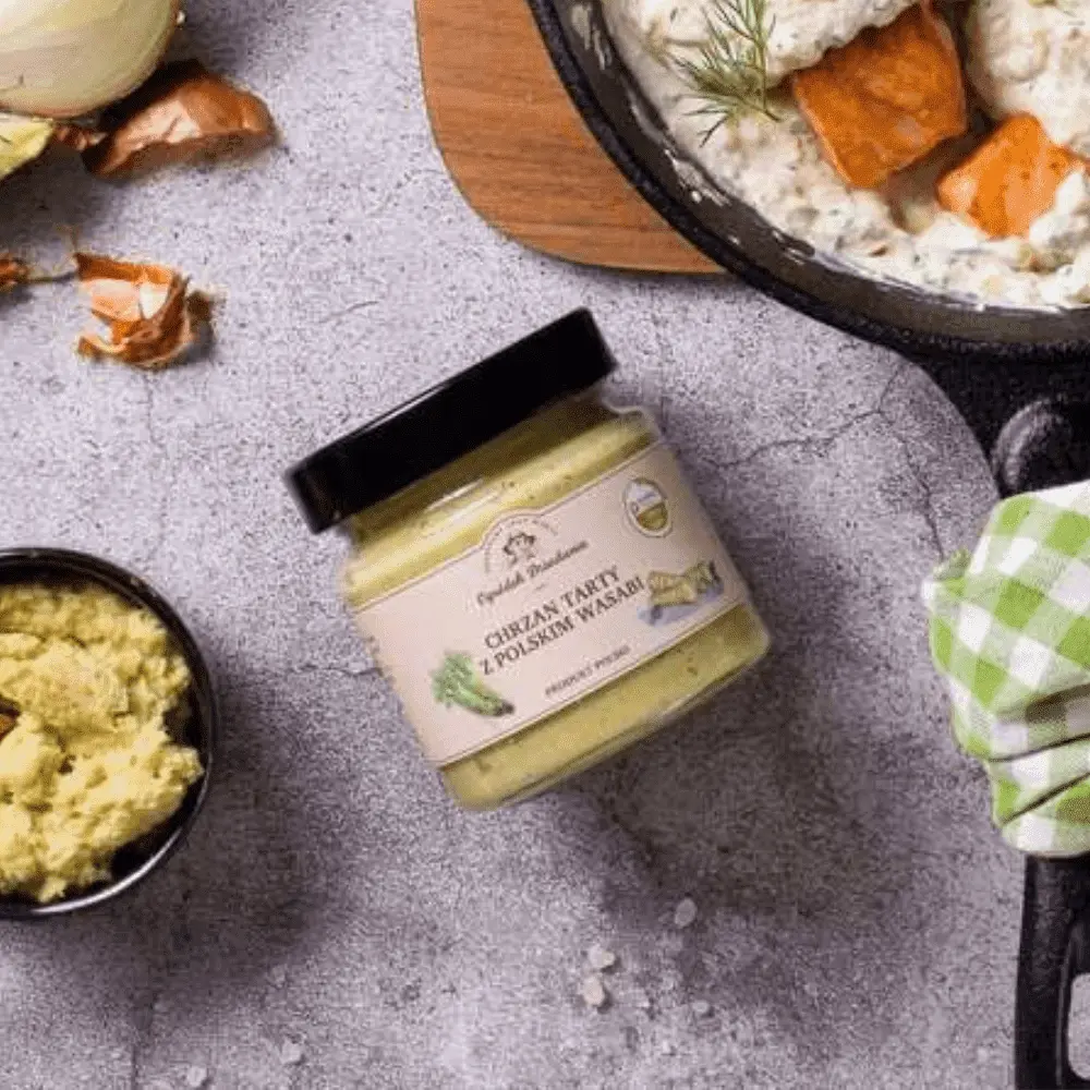 Chrzan tarty z wasabi Ogródek Dziadunia- Pikantny akcent na Twoim talerzu — miniatura 4