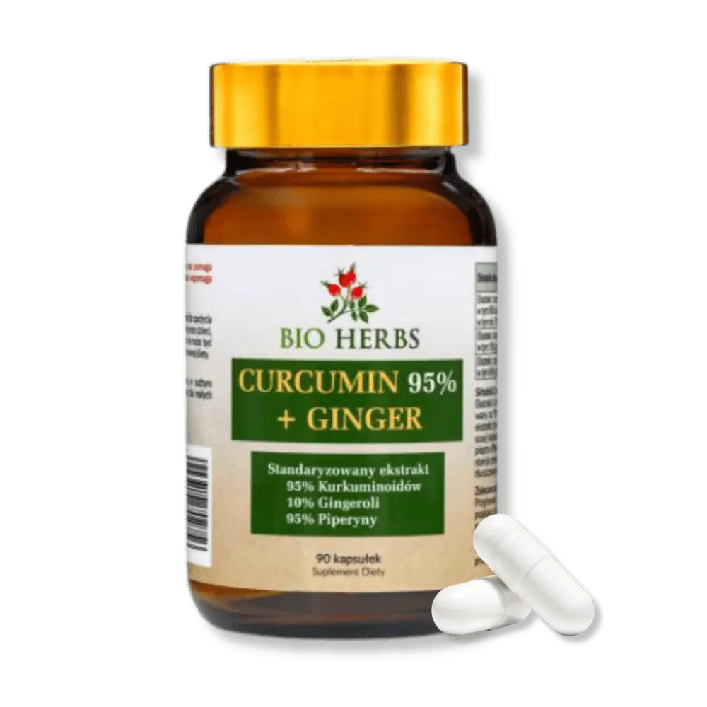 Curcumin i Ginger Bio Herbs- kurkumina z imbirem — miniatura 2