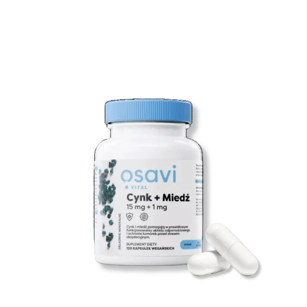 Cynk + Miedź 15 mg/1 mg – Osavi — miniatura 2